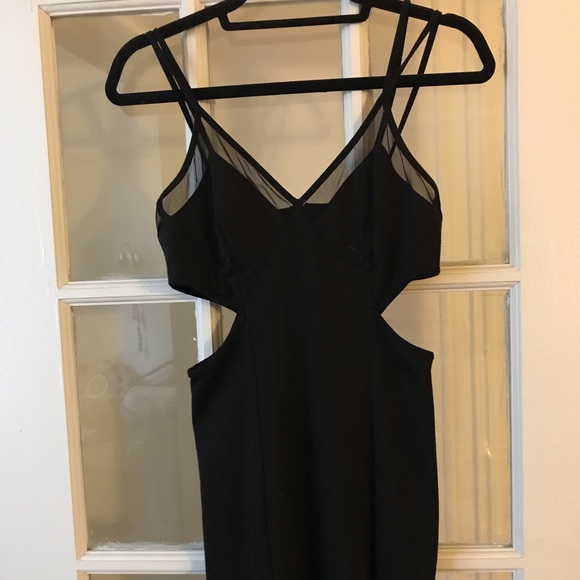 Forever 21 Dresses & Skirts - Black Cut Out Mini Dress Forever 21 Dresses & Skirts - Black Cut Out Mini Dress